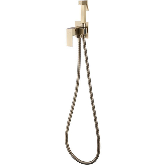 Набор для гигиенического душа Abber Daheim AF8226G, золото матовое - фото 2