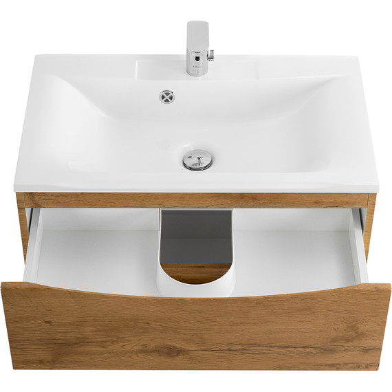 Тумба подвесная с раковиной BelBagno MARINO-650-2C-SO-RN-P 65 см, Rovere Nature - фото, картинка 8 Тумба подвесная с раковиной BelBagno MARINO-650-2C-SO-RN-P 65 см, Rovere Nature - фото 8