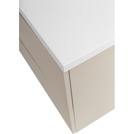 Тумба подвесная с раковиной BelBagno MARINO-1200-2C-SO-CO-P 120 см, Crema Opaco - фото 8