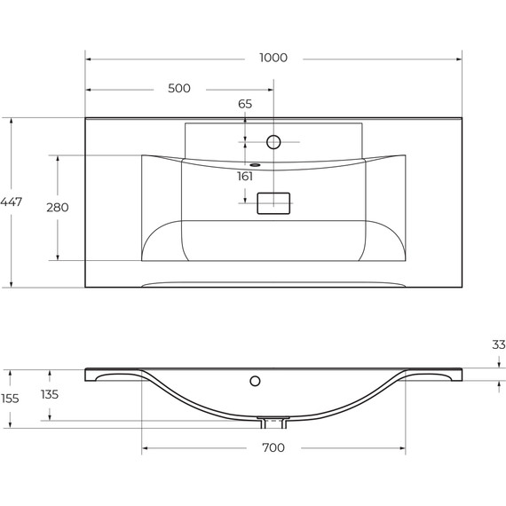 Тумба подвесная с раковиной BelBagno MARINO-1000-2C-SO-BL-P 100 см, Bianco Lucido - фото, картинка 11 Тумба подвесная с раковиной BelBagno MARINO-1000-2C-SO-BL-P 100 см, Bianco Lucido - фото 11