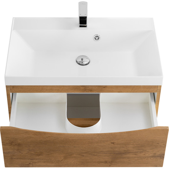 Тумба подвесная с раковиной BelBagno MARINO-600-2C-SO-RN-P 60 см, Rovere Nature - фото, картинка 7 Тумба подвесная с раковиной BelBagno MARINO-600-2C-SO-RN-P 60 см, Rovere Nature - фото 7