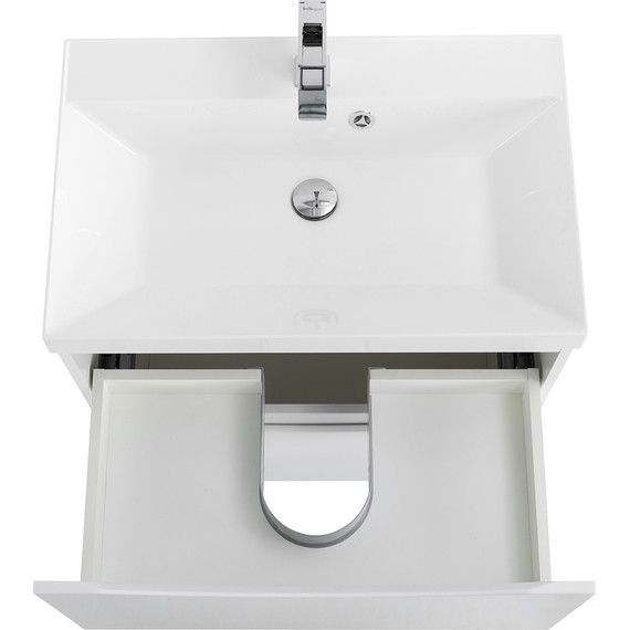 Тумба напольная с раковиной BelBagno MARINO-700-2C-PIA-BL-P 70 см, белый - фото, картинка 4 Тумба напольная с раковиной BelBagno MARINO-700-2C-PIA-BL-P 70 см, белый - фото 4