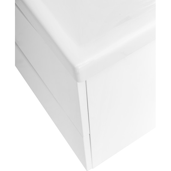 Тумба подвесная с раковиной BelBagno MARINO-CER-1200-4C-SO-2-BL-P 120 см, Bianco Lucido - фото 9