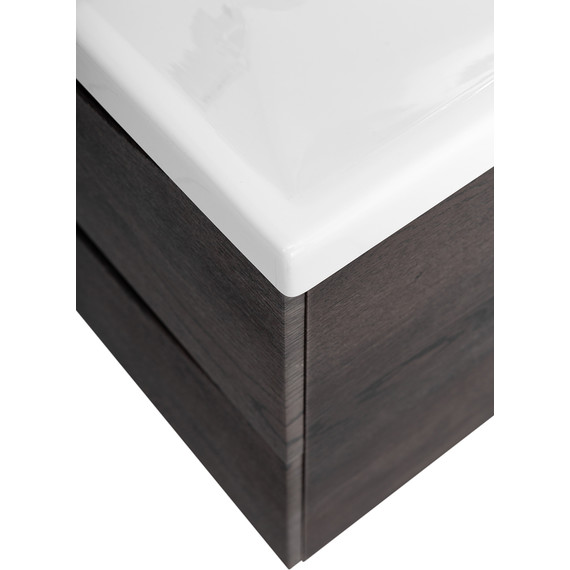 Тумба подвесная с раковиной BelBagno MARINO-CER-1200-4C-SO-2-RNG-P 120 см, Rovere Nature Grigio - фото 8