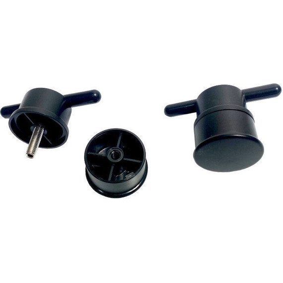 Душевое ограждение Triton Вента 120x80 см, чёрный/прозрачное - фото 4