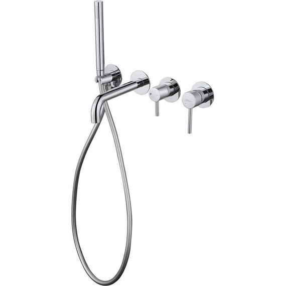 Смеситель для ванны Abber Wasser Kreis AF8130, Цвет производителя: хром - фото 2