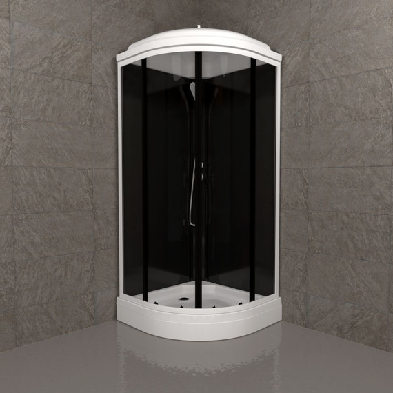 Душевая кабина Triton Нова А 88x88 см, белый/прозрачное - фото, картинка 3 Душевая кабина Triton Нова А 88x88 см, белый/прозрачное - фото 3