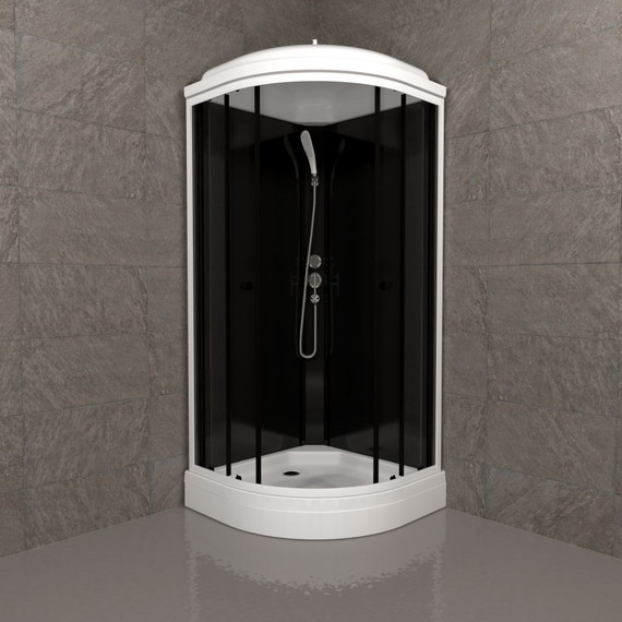 Душевая кабина Triton Нова А 88x88 см, белый/прозрачное - фото, картинка 4 Душевая кабина Triton Нова А 88x88 см, белый/прозрачное - фото 4