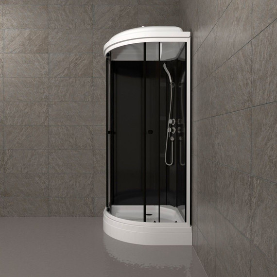 Душевая кабина Triton Нова А 88x88 см, белый/прозрачное - фото, картинка 6 Душевая кабина Triton Нова А 88x88 см, белый/прозрачное - фото 6