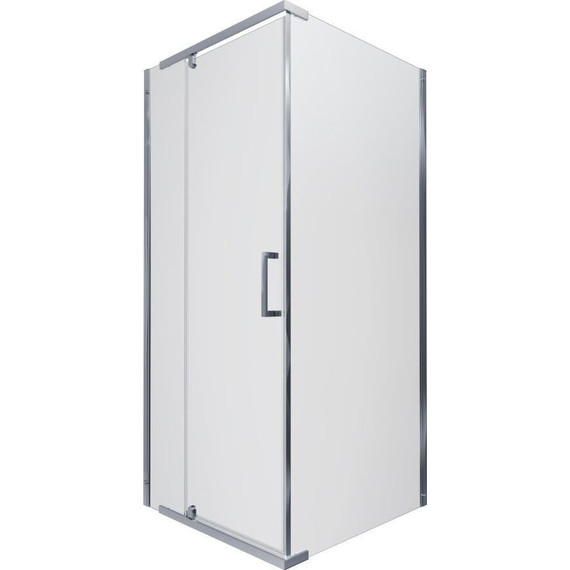 Душевое ограждение Triton Терра 90x90 см, хром/прозрачное - фото 