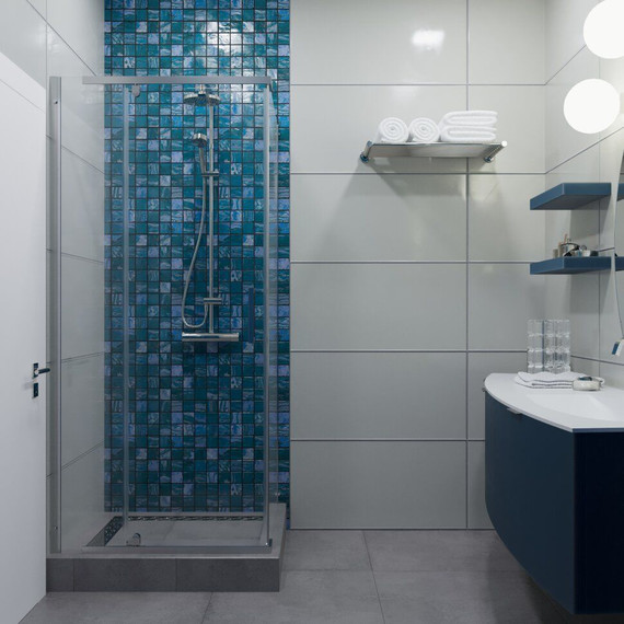 Душевое ограждение Triton Терра 90x90 см, хром/прозрачное - фото, картинка 5 Душевое ограждение Triton Терра 90x90 см, хром/прозрачное - фото 5