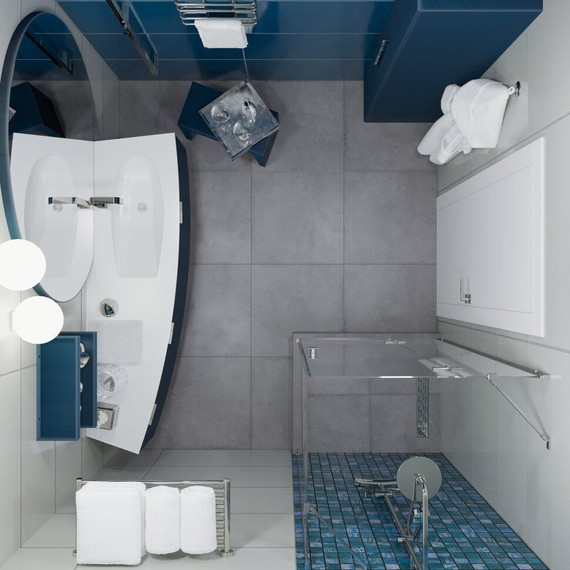 Душевое ограждение Triton Брава 120x80 см, хром/прозрачное - фото 7