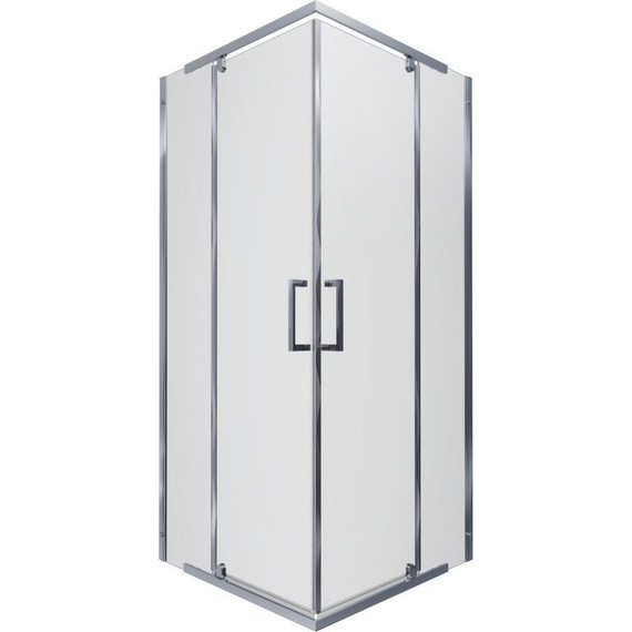Душевое ограждение Triton Каппа 90x90 см, хром/прозрачное - фото 