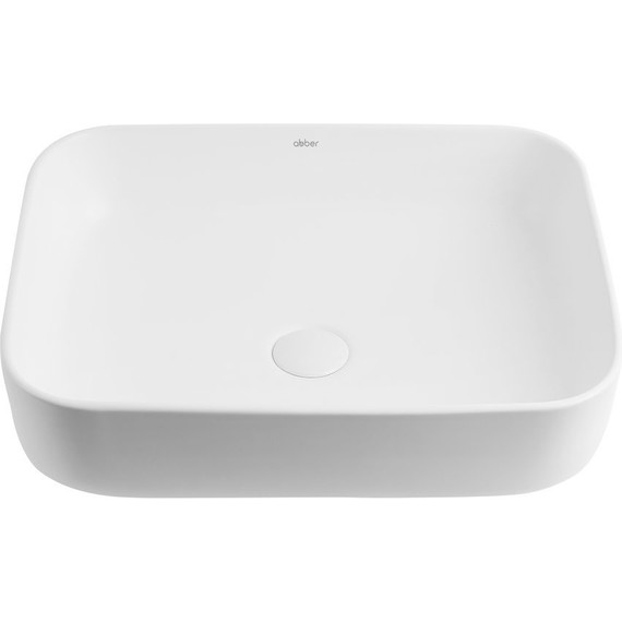 Раковина-чаша Abber Rechteck 50 см AC2202MW, белый матовый - фото 3