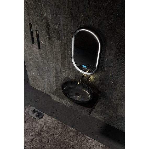 Раковина-чаша Abber Karbon 60 см AK2041, чёрный - фото 2