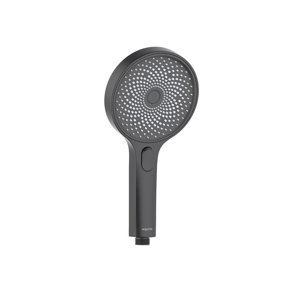 Ручной душ Aquatek Оберон AQ2007MB, чёрный матовый - фото 