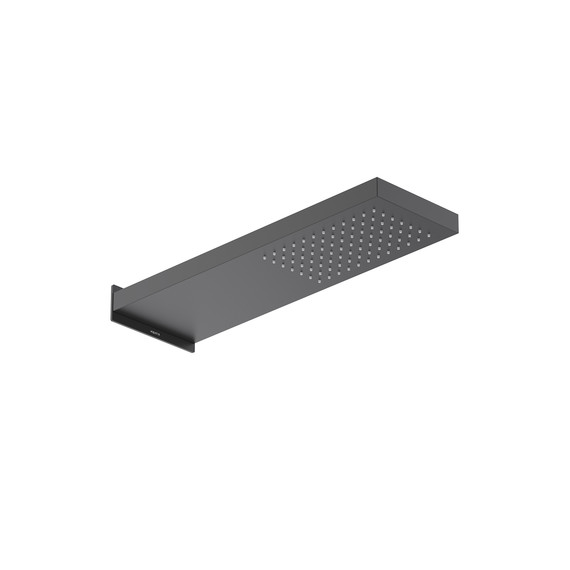 Верхний душ Aquatek 170x554 мм AQ2084MB, чёрный матовый - фото 