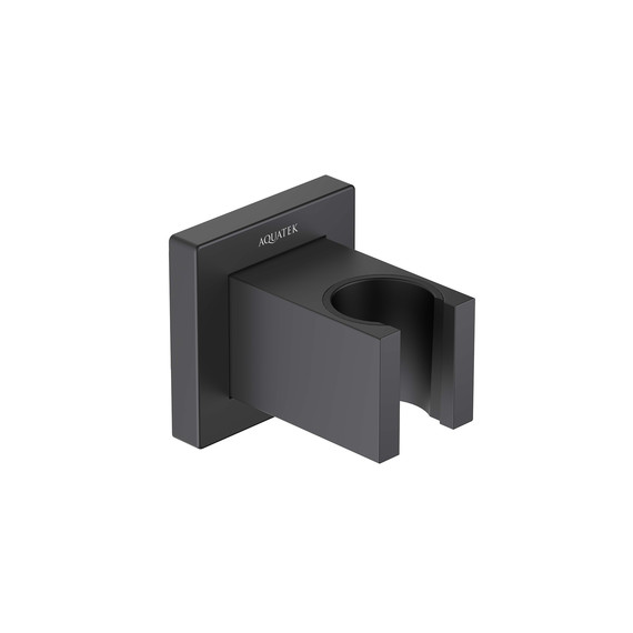 Держатель душевой лейки Aquatek AQ2401MB, чёрный матовый - фото 