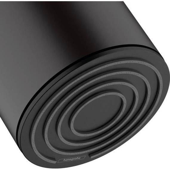 Верхний душ Hansgrohe Pulsify 105x105 мм 24130670, чёрный матовый - фото 2