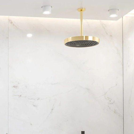 Верхний душ Hansgrohe Rainfinity 360x360 мм 26231140, бронза - фото 2