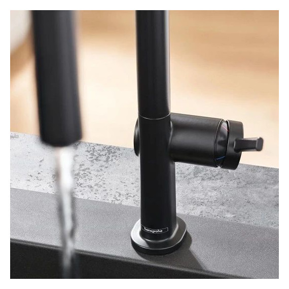 Смеситель для кухни Hansgrohe Talis M54 72804670, чёрный матовый - фото 3