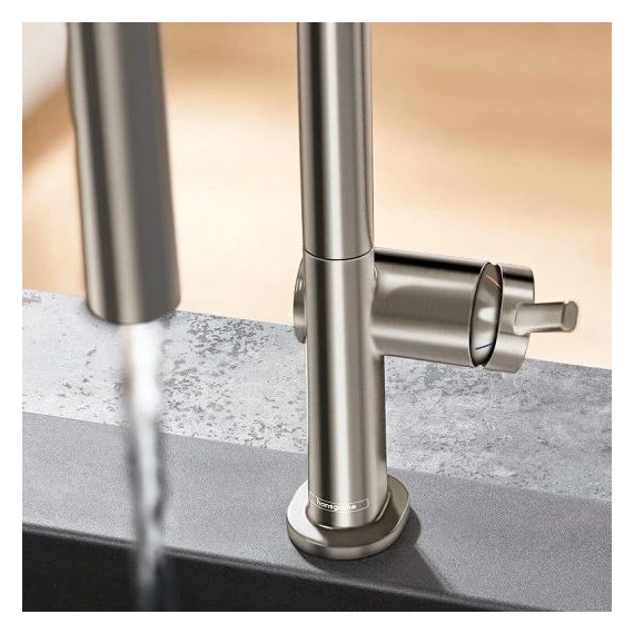 Смеситель для кухни Hansgrohe Talis M54 220 72804800, сталь - фото 2