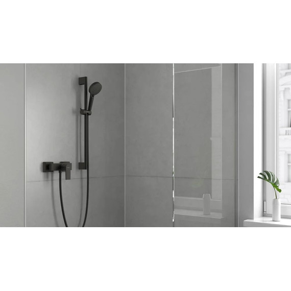 Душевой гарнитур Hansgrohe Vernis Blend 26422670, чёрный матовый - фото 2