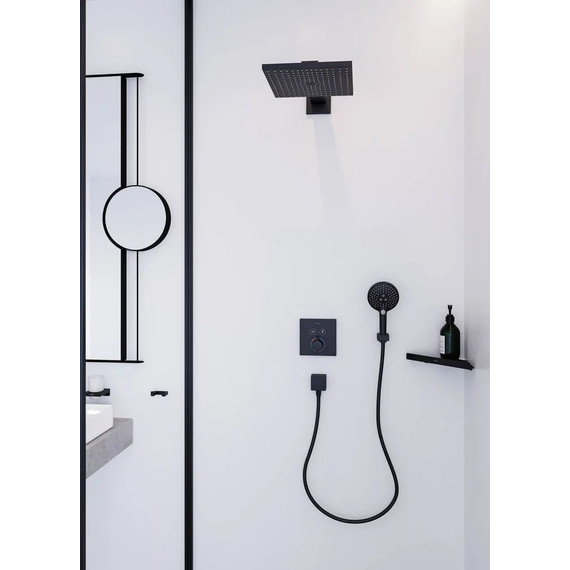 Полочка угловая Hansgrohe AddStoris 41741670, цвет чёрный матовый - фото 4