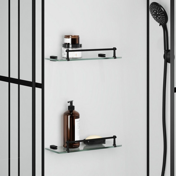 Душевая кабина Niagara Standart 100x100 см R ST100/15QR/KL/BKT, чёрный/прозрачное - фото, картинка 5 Душевая кабина Niagara Standart 100x100 см R ST100/15QR/KL/BKT, чёрный/прозрачное - фото 5