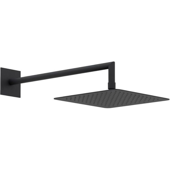 Душевая система для душа Cezares PORTA-DSIPQ-25-NOP (верхний душ 250x250 мм) чёрный матовый, Цвет производителя: чёрный матовый - фото 3