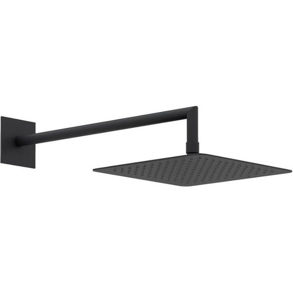 Душевая система для душа Cezares PORTA-DSIPQ-30-NOP (верхний душ 300x300 мм) чёрный матовый, Цвет производителя: чёрный матовый - фото 3