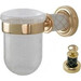 Стакан для зубных щеток Boheme Murano Gold 10904-B-G, золото/чёрный, Цвет производителя: золото - фото 