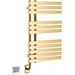 Полотенцесушитель электрический Boheme Venturo П11 80х900 мм 721-G, gold, Цвет производителя: золото - фото 