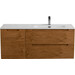 Тумба подвесная с раковиной BelBagno ETNA-1200-2C-1A-SO-RN-R 120 см (раковина BB1200ETL-R) Rovere Nature, Цвет фасада: Rovere Nature - фото 