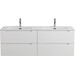 Тумба подвесная с раковиной BelBagno ETNA-1200-4C-SO-2-BL 120 см (раковина BB1200-2-ETL) Bianco Lucido, Цвет фасада: Bianco Lucido - фото 