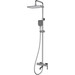 Душевая стойка Gappo G18 G2418-29, оружейная сталь, Цвет производителя: оружейная сталь - фото 