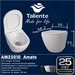 Унитаз подвесной безободковый Taliente Amato AM25010 с крышкой микролифт, Цвет производителя: белый - фото 