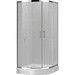 Душевое ограждение Cezares 90х90 см ECO-O-R-2-90-P-Cr, хром/матовое - фото 