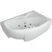 Ванна гидромассажная Aquatek Вега 170x105 см R - фото 