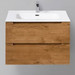 Тумба подвесная с раковиной BelBagno ETNA39-700/390-2C-SO-RN-P 70 см, Rovere Nature, Цвет фасада: Rovere Nature - фото 