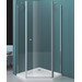 Душевое ограждение BelBagno 90х90 см ETNA-P-1-90-C-Cr, хром/прозрачное - фото 