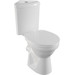 Унитаз-компакт угловой VitrA Norm Wenkel 9854B099-7200 с крышкой микролифт - фото 