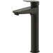 Смеситель для раковины высокий Bravat Rhein F1429564BW-A-ENG, черный матовый, Цвет производителя: чёрный матовый - фото 