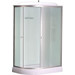 Душевая кабина Loranto 120х80 см CS-66121R F 120, хром/матовое - фото 