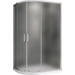 Душевое ограждение Abber Schwarzer Diamant 110x90 см AG01119M, хром/матовое - фото 