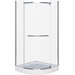Душевое ограждение Grossman Classic 90x90 см GR-7090, хром/прозрачное - фото 