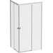 Душевое ограждение Am.Pm X-Joy 100x80 см W94G-403-10080-MТ, хром/прозрачное - фото 