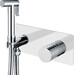Набор для гигиенического душа Boheme Stick 127-WCR, white chrome, Цвет производителя: white chrome - фото 