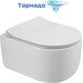 Унитаз подвесной безободковый BelBagno Soft-Tor BB084CH-TOR (Система смыва торнадо) - фото 