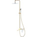 Душевая стойка Boheme Q 148-GCR, gold chrome, Цвет производителя: gold chrome - фото 